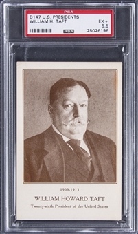 1920 D147 U.S. Presidents William H. Taft - PSA EX+ 5.5